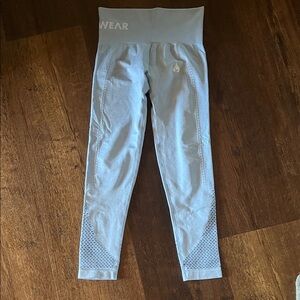 Ryderwear Soft Gray Mesh Leggings